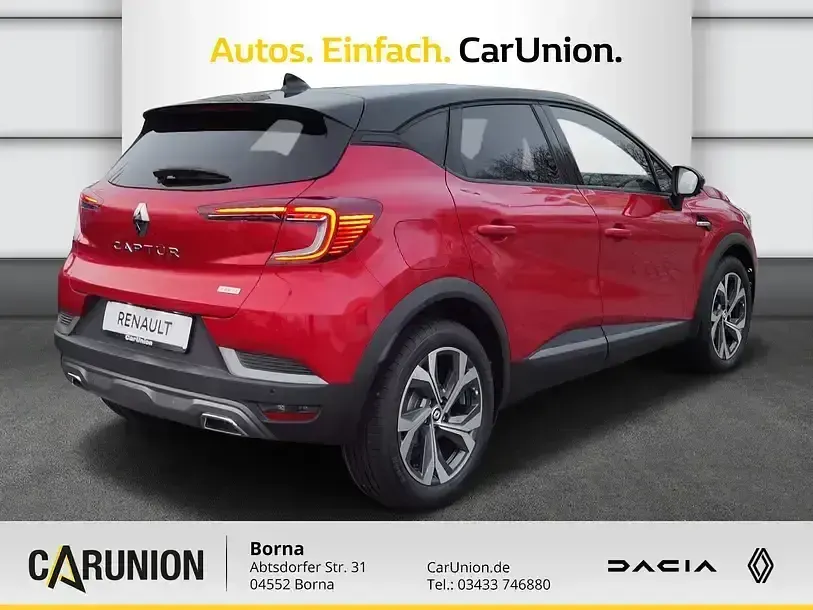 Gebraucht Renault Captur R.S. 158 PS (116 kW) 2024 Dezirrot metallic, black pearlschwarz metallic SUV