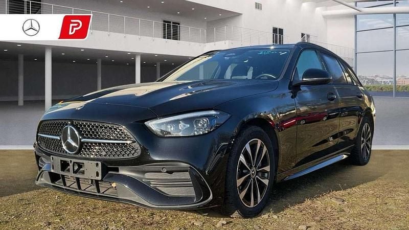 Gebraucht Mercedes C300e AMG 313 PS (230 kW) 2022 Obsidianschwarz (metallic) Kombi