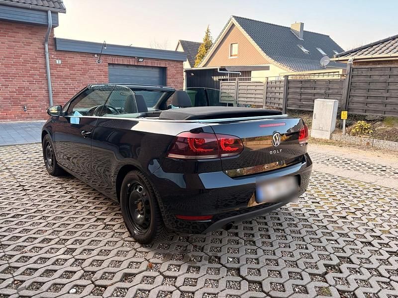 Gebraucht VW Golf Cabriolet 105 PS (77 kW) 2013 Schwarz Cabrio