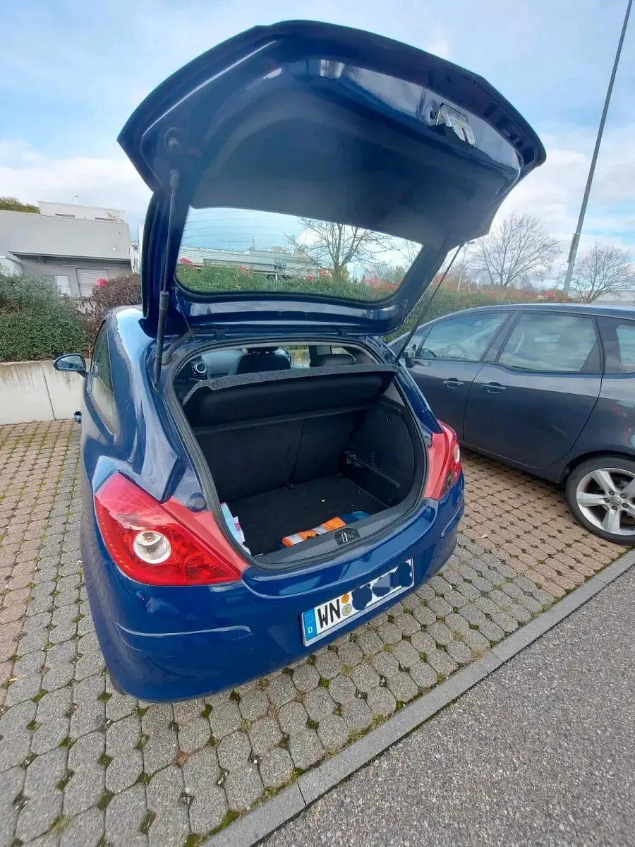 Gebraucht Opel Corsa 69 PS (50 kW) 2014 Blau Kleinwagen