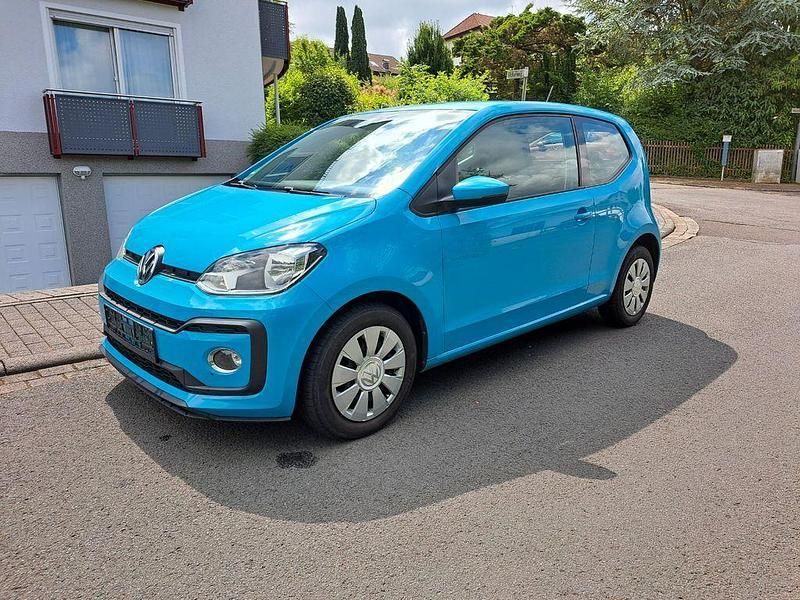 Blau Gebraucht 2016 VW up! move up! Kleinwagen | 6.400 € (Fairer Preis) - Bild 1/4