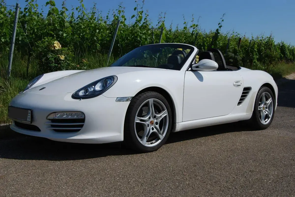 Gebraucht Porsche Boxster 255 PS (187 kW) 2008 Weiß Cabrio