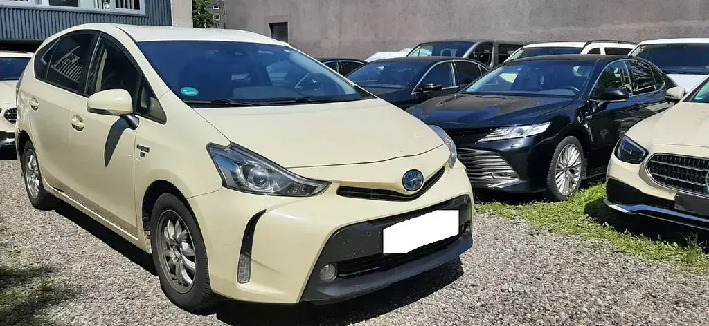 Gebraucht Toyota Prius+ 99 PS (72 kW) 2020 Weiß Van / Kleinbus