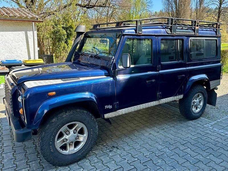 Gebraucht Land Rover Defender S 122 PS (89 kW) 2002 Blau Kombi
