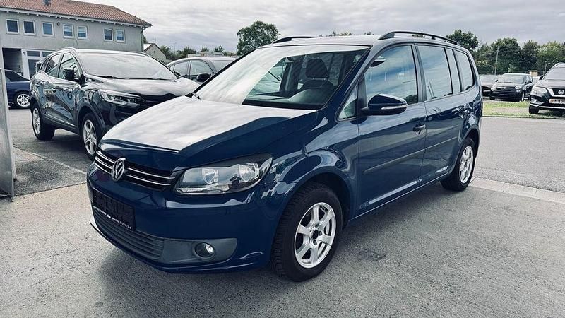 Blau Gebraucht 2011 VW Touran Trendline Van / Kleinbus | 3.200 € (Superpreis) - Bild 1/4