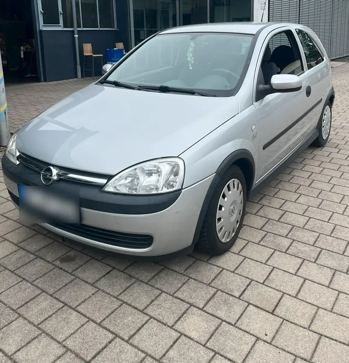 Gebraucht Opel Corsa 75 PS (55 kW) 2002 Silber Kleinwagen