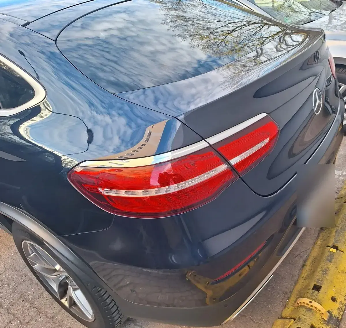 Brugt Mercedes GLC250 204 HK (150 kW) 2017 Blå Coupe