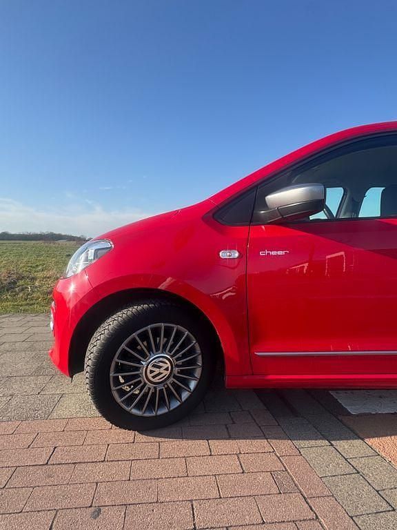 Gebraucht VW up! 68 PS (50 kW) 2014 Rot Kleinwagen