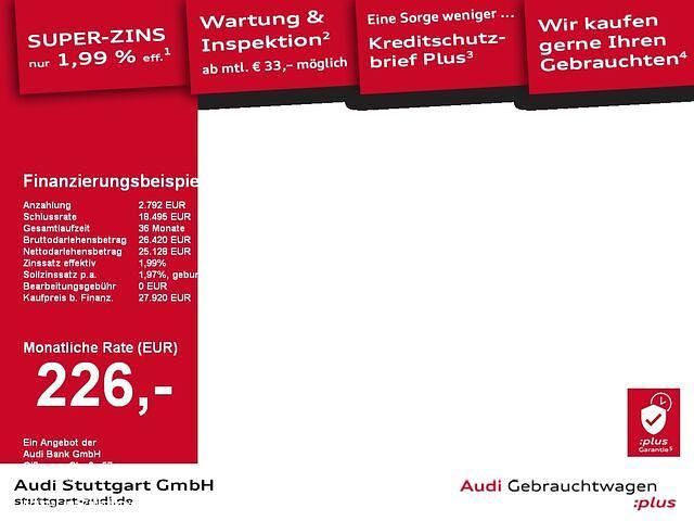 Gebraucht Audi A1 Ambiente 150 PS (110 kW) 2024 Navarrablau metallic Kleinwagen