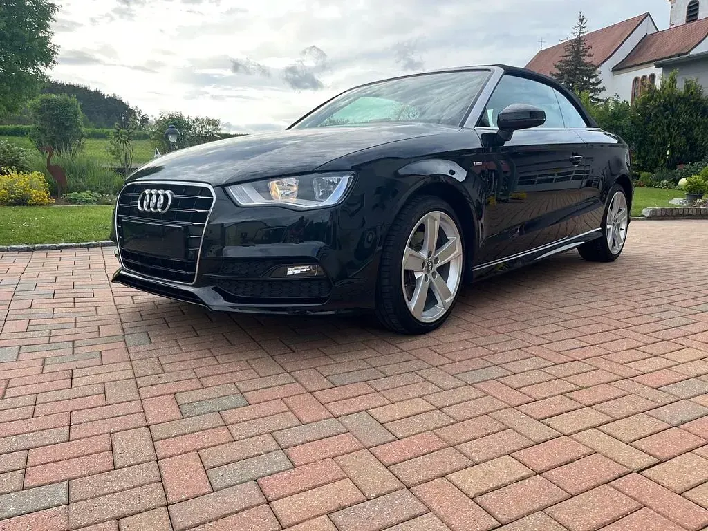 Gebraucht Audi A3 Cabriolet S-Line 184 PS (135 kW) 2015 Schwarz Cabrio