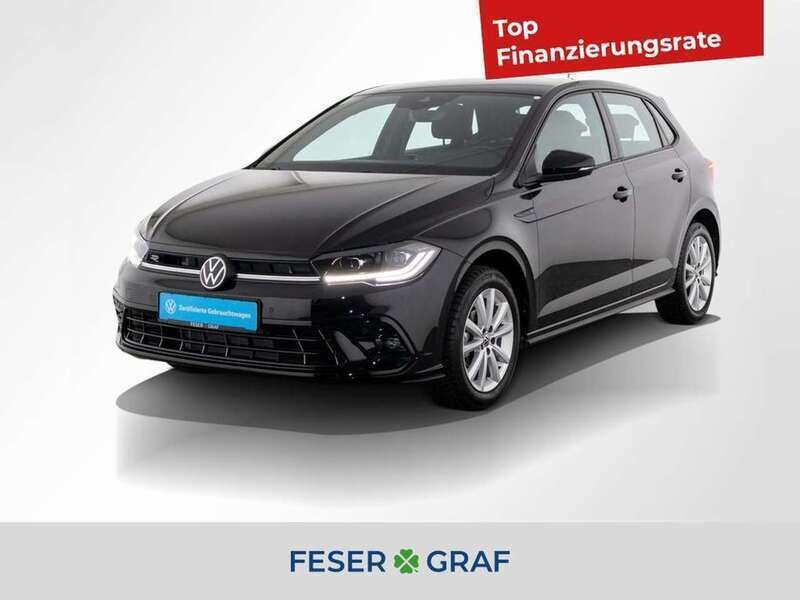 Deep black perleffekt Gebraucht 2024 VW Polo R-line Limousine | 22.980 € (Guter Preis) - Bild 1/4