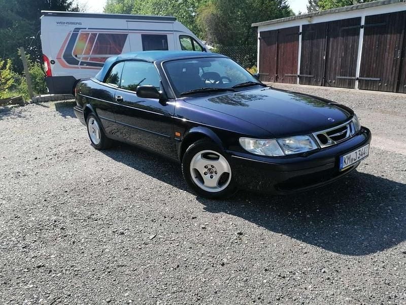 Używany Saab 9-3 Cabriolet 131 KM (96 kW) 1999 Niebieski Kabriolet