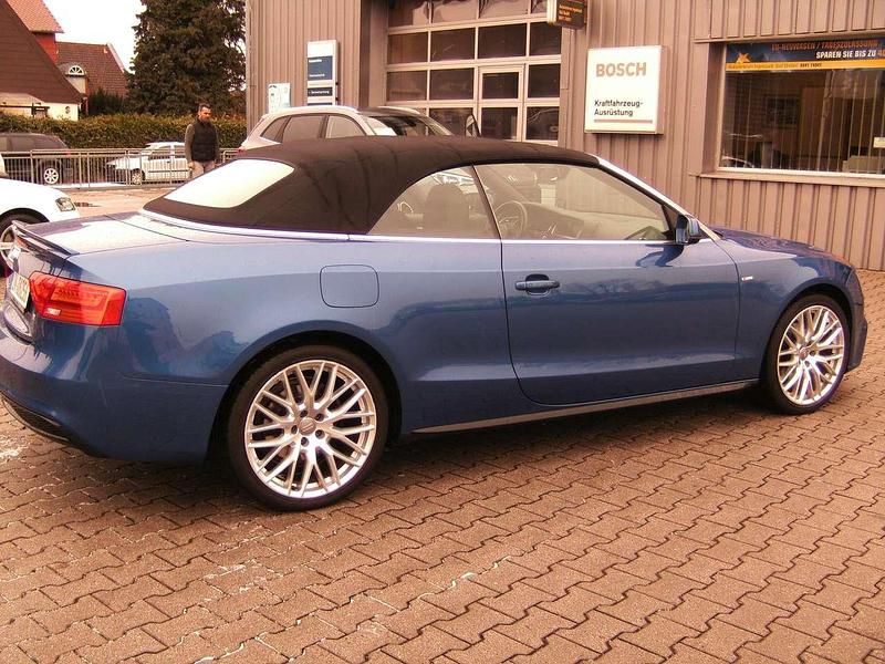 Gebraucht Audi A5 Cabriolet S-Line 190 PS (139 kW) 2016 Sepangblau perleffekt Cabrio