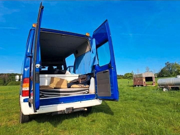 Gebraucht Ford Transit 125 PS (91 kW) 2003 Blau Van / Kleinbus