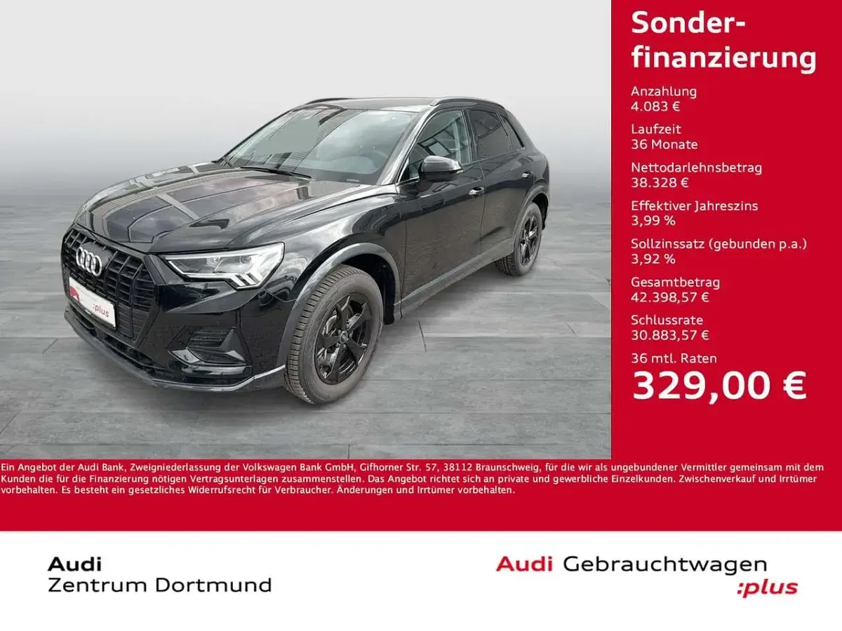 Gebraucht Audi Q3 Advanced 190 PS (139 kW) 2025 Schwarz SUV