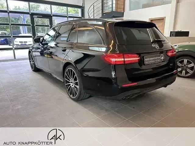 Brugt Mercedes E400 AMG line 333 HK (244 kW) 2018 Sort Sedan