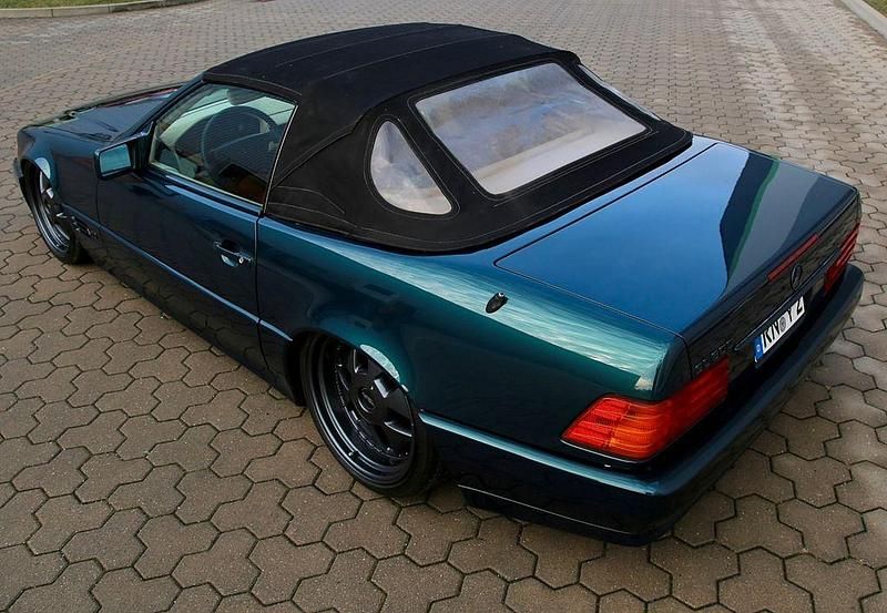 Gebraucht Mercedes SL600 394 PS (289 kW) 1995 Grün Cabrio