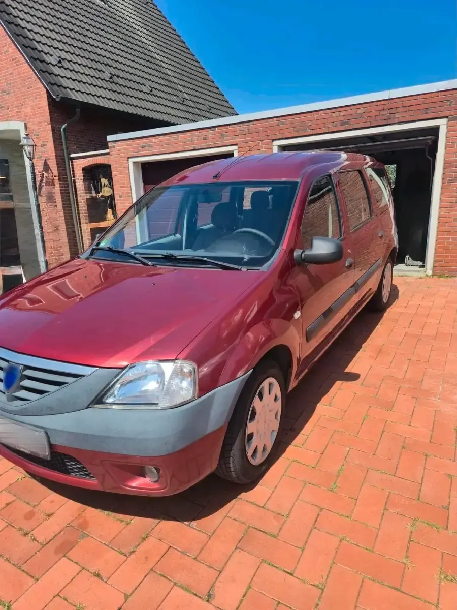 Gebraucht Dacia Logan MCV 90 PS (66 kW) 2007 Rot Van / Kleinbus