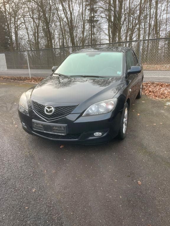 Schwarz Gebraucht 2007 Mazda 3 Active Limousine | 1.600 € (Superpreis) - Bild 1/4