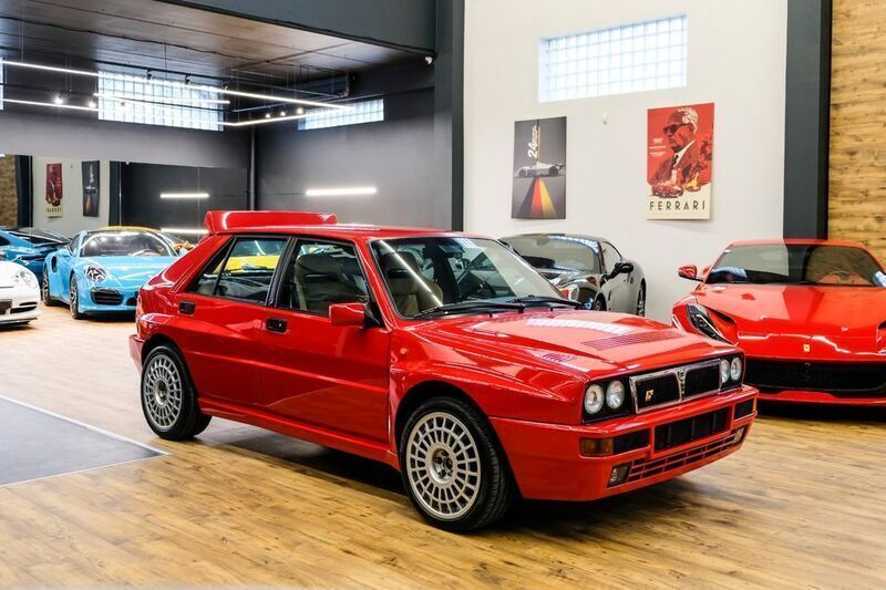 Gebraucht Lancia Delta 215 PS (158 kW) 1994 Rot Kleinwagen