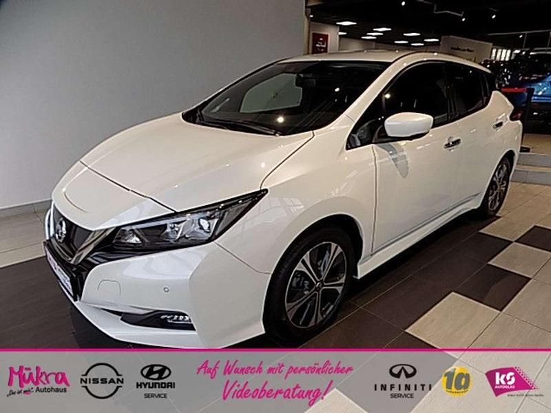 Brilliant whit (weiß) Gebraucht 2020 Nissan Leaf N-Connecta Kleinwagen | 14.980 € (Fairer Preis) - Bild 1/4