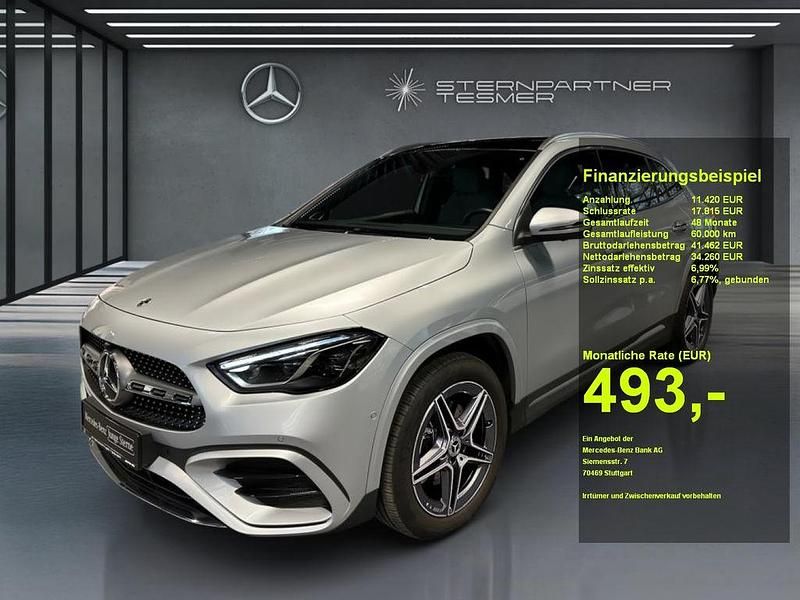 Silber Gebraucht 2024 Mercedes GLA250 AMG SUV | 45.440 € (Teuer) - Bild 1/3