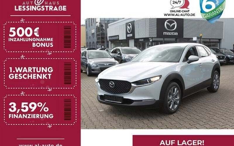 Weiß Gebraucht 2024 Mazda CX-30 Exclusive-Line SUV | 29.450 € (Etwas zu teuer) - Bild 1/4