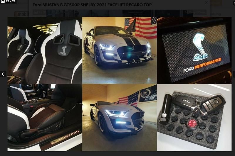 Gebraucht Ford Mustang GT Style 466 PS (342 kW) 2018 Weiß Coupé