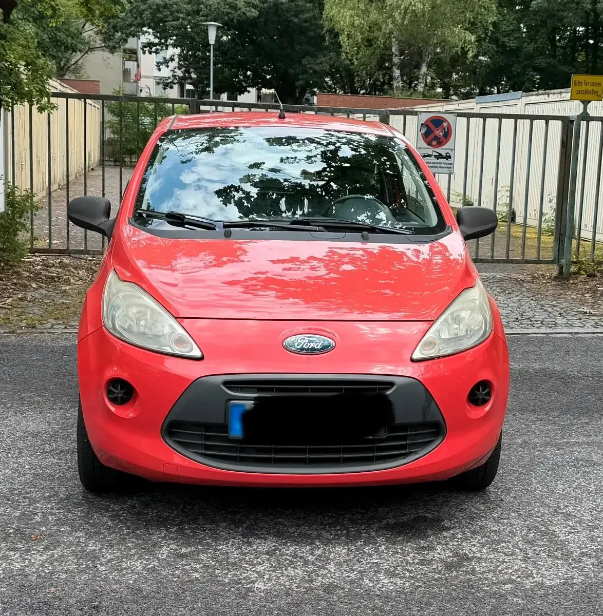 Gebraucht Ford Ka 69 PS (50 kW) 2010 Rot Kleinwagen