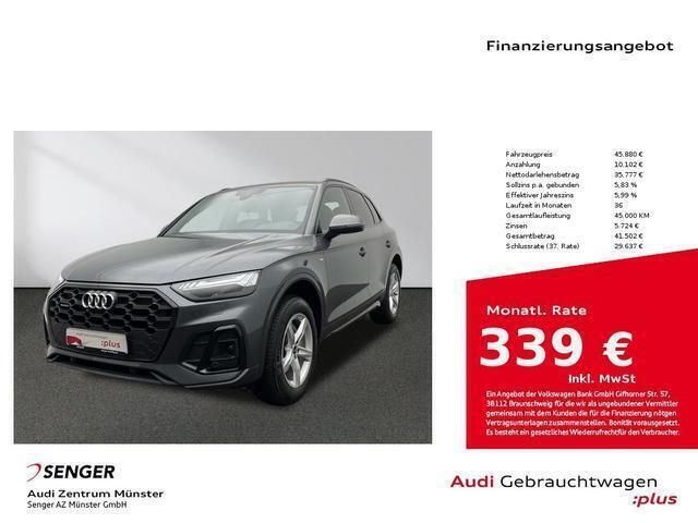 Daytonagrau perleffekt Gebraucht 2022 Audi Q5 Advanced SUV | 45.880 € (Teuer) - Bild 1/4