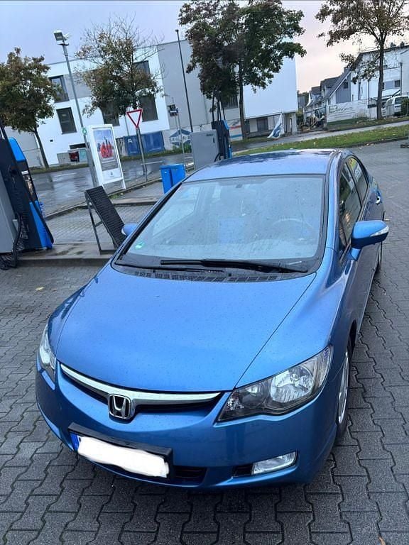 Blau Gebraucht 2007 Honda Civic Hybrid Limousine | 4.200 € (Superpreis) - Bild 1/4