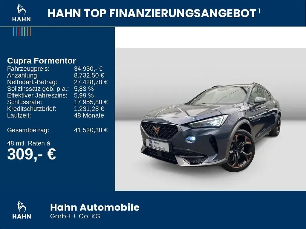 Gebraucht Cupra Formentor VZ 310 PS (228 kW) 2024 "magnetic tech" SUV