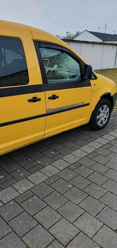 Gebraucht VW Caddy 70 PS (51 kW) 2007 Gelb Van / Kleinbus