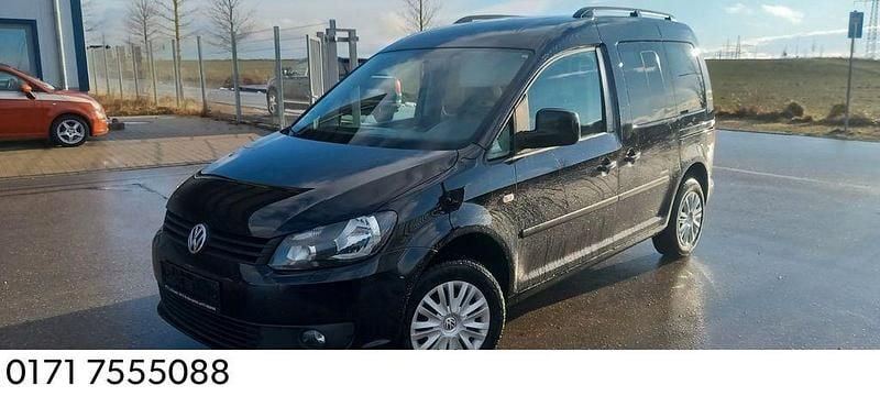 Gebraucht VW Caddy Team 102 PS (75 kW) 2014 Schwarz Van / Kleinbus
