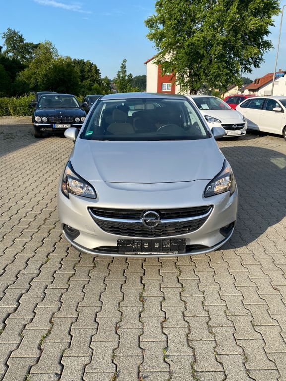 Silber Gebraucht 2016 Opel Corsa Kleinwagen | 5.950 € (Superpreis) - Bild 1/4