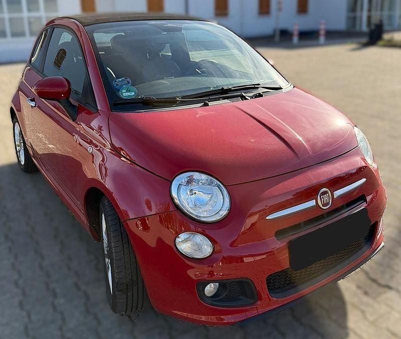 Rot Gebraucht 2014 Fiat 500C Cabrio | 6.490 € (Fairer Preis) - Bild 1/4