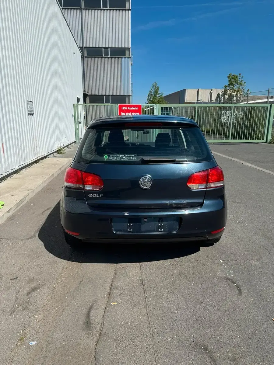Brugt VW Golf VI 80 HK (58 kW) 2009 Blå Hatchback