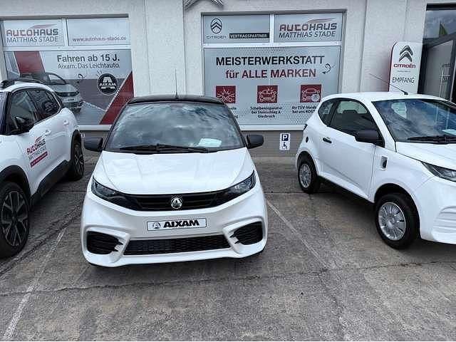 Neu Aixam Coupe Sport 2025 Perlmuttweiß Coupé