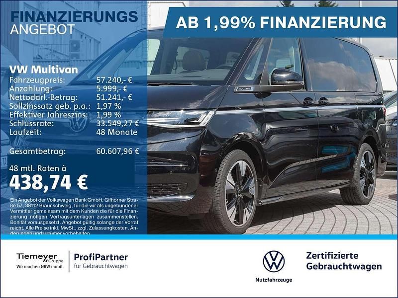Deep black perleffekt Gebraucht 2024 VW T7 Style Van | 57.240 € (Fairer Preis) - Bild 1/4