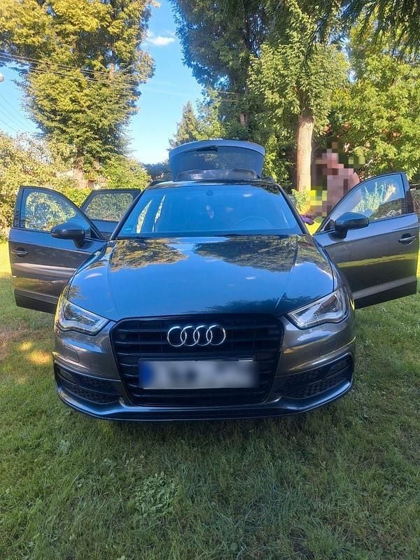 Grau Gebraucht 2014 Audi A3 S-Line Kleinwagen | 11.000 € (Fairer Preis) - Bild 1/4