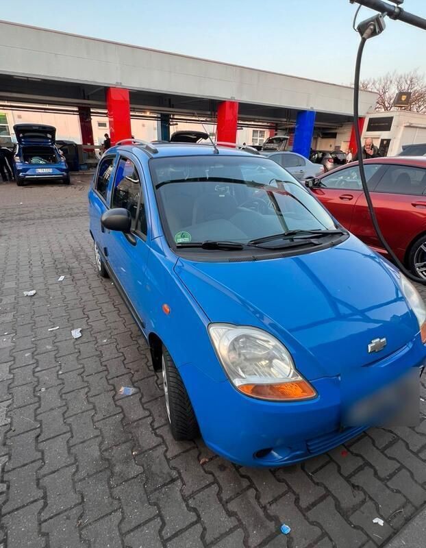 Blau Gebraucht 2006 Chevrolet Matiz Kleinwagen | 500 € (Superpreis) - Bild 1/4