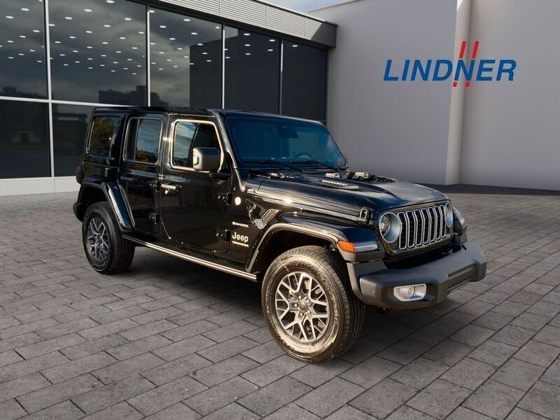 Schwarz Neu 2024 Jeep Wrangler Sahara SUV | 64.990 € (Fairer Preis) - Bild 1/4
