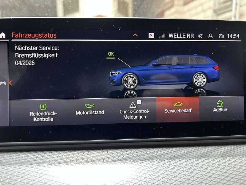 Używany BMW M550 Shadowline 400 KM (294 kW) 2019 Niebieski Sedan/Limuzyna
