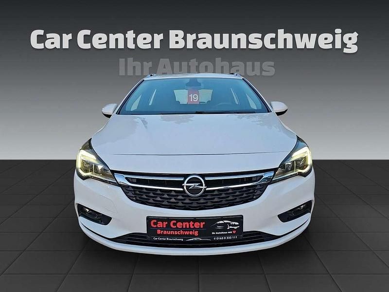 Gebraucht Opel Astra Edition 110 PS (80 kW) 2018 Weiß Kombi