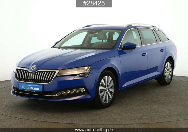 Blau Gebraucht 2021 Skoda Superb Style Kombi | 21.590 € (Superpreis) - Bild 1/4