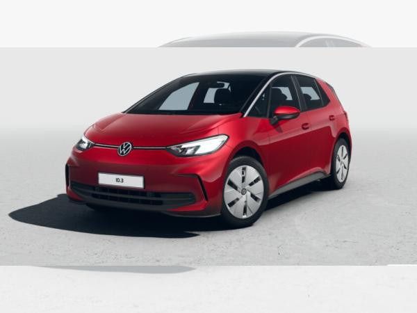 Grau (mondsteingrau schwarz) Gebraucht 2024 VW ID.3 Pro Kleinwagen | 32.855 € (Fairer Preis) - Bild 1/3