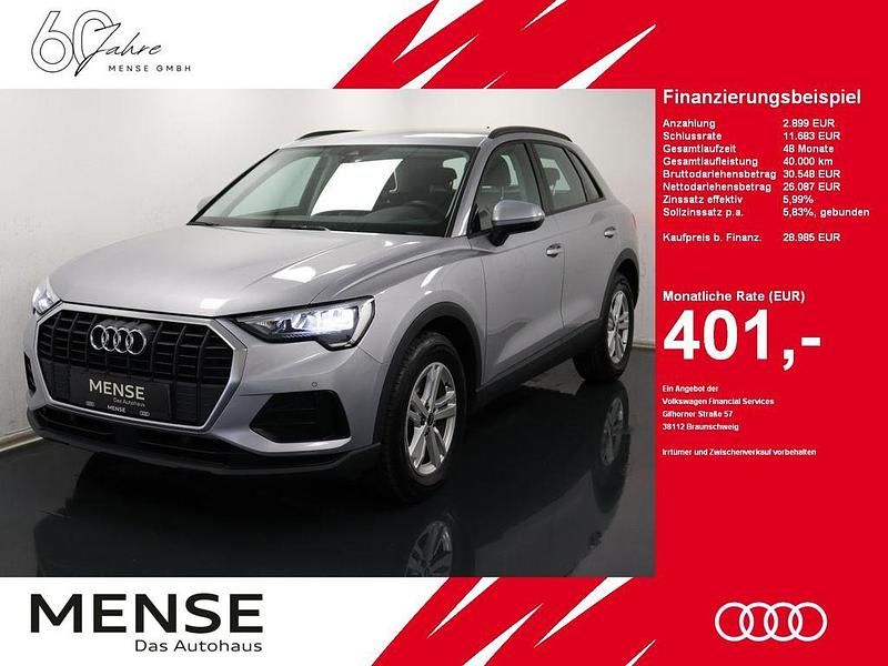 Florettsilber Gebraucht 2022 Audi Q3 Basis SUV | 28.985 € (Fairer Preis) - Bild 1/4