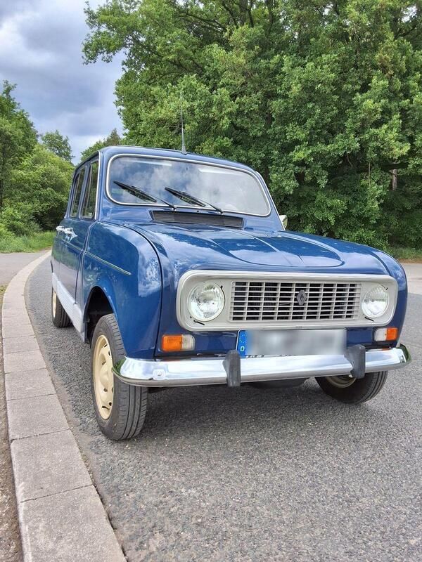 Blau Gebraucht 1984 Renault R4 Kleinwagen | 10.900 € - Bild 1/4