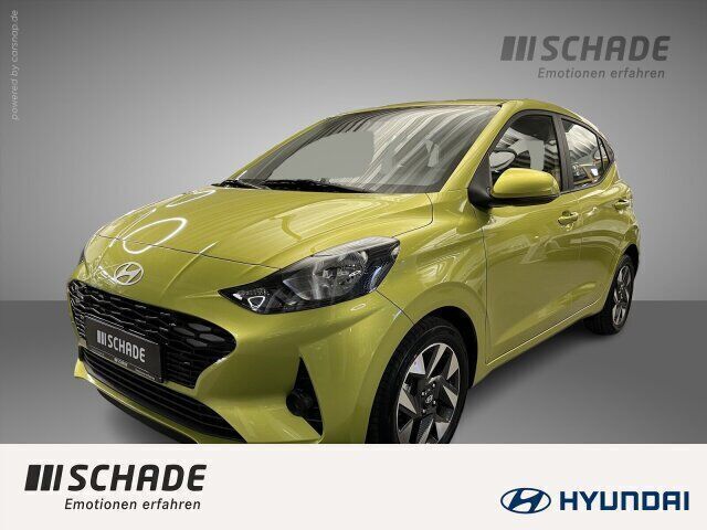 Gelb Gebraucht 2024 Hyundai i10 Trend Kleinwagen | 15.750 € (Fairer Preis) - Bild 1/4