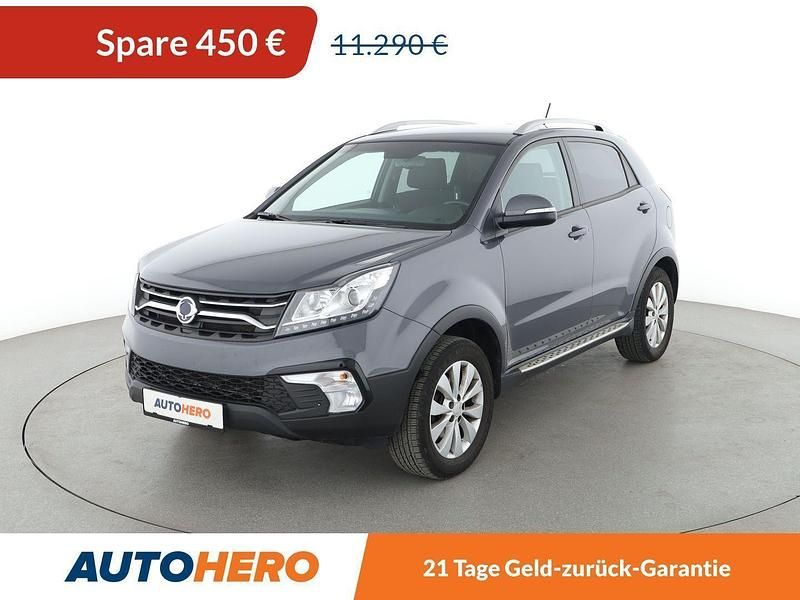 Grau Gebraucht 2018 Ssangyong (KGM) Korando Quartz SUV | 10.840 € - Bild 1/3